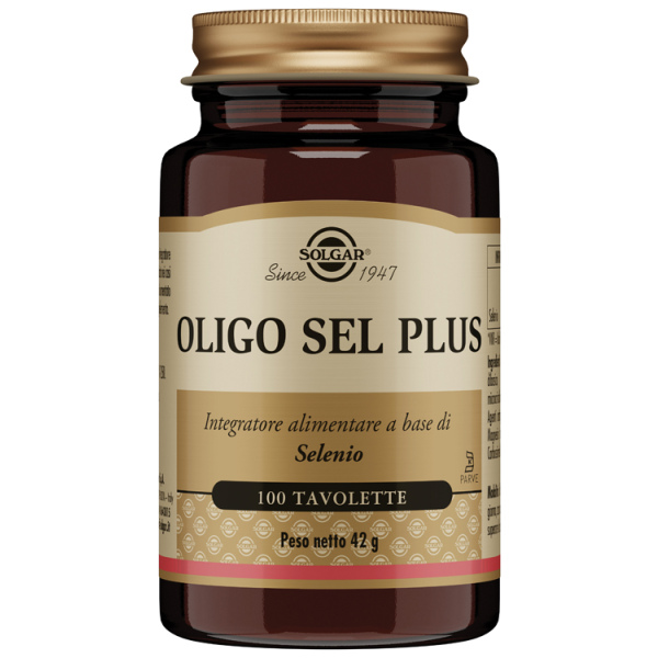 OLIGO SEL PLUS 100 TAVOLETTE SOLGAR IT. MULTINUTRIENT SpA