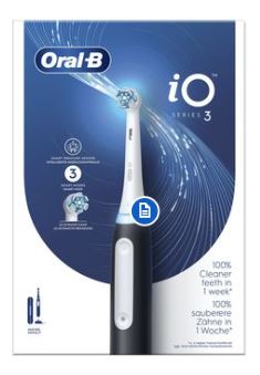 ORALB IO3S BLACK SPAZZOLINO ELETTRICO PROCTER & GAMBLE SRL