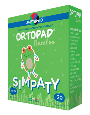 CEROTTO OCULARE PER ORTOTTICA ORTOPAD SIMPATY REGULAR 5,7X8,2 20 PEZZI PIETRASANTA PHARMA SpA
