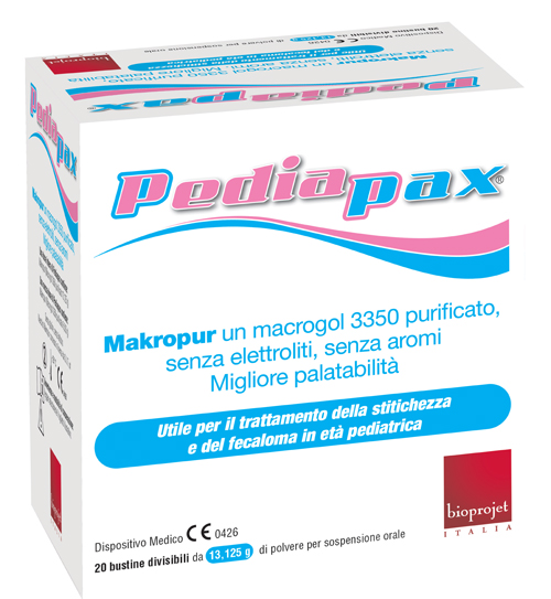 PEDIAPAX POLVERE 20 BUSTINE 13,125 G BIOPROJET ITALIA Srl