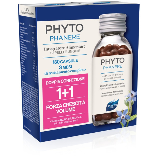 PARIS PHYTOPHANERE INTEGRATORE ALIMENTARE CAPELLI/UNGHIE 90+90 CAPSULE PHYTO (LABORATOIRE NATIVE IT.)