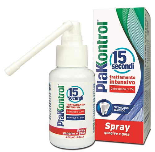 PLAKKONTROL 15 SECONDI COLLUTORIO SPRAY 50 ML IDECO Srl