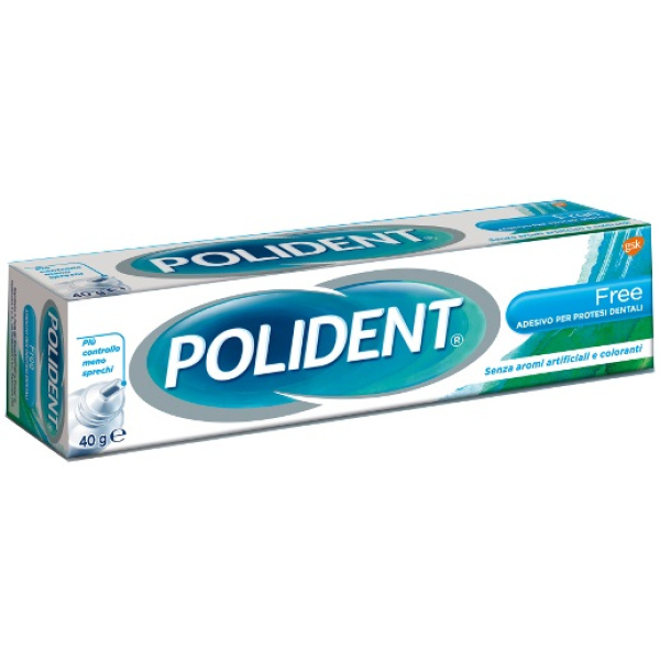 POLIDENT FREE ADESIVO PER PROTESI DENTARIA 40 G HALEON ITALY Srl