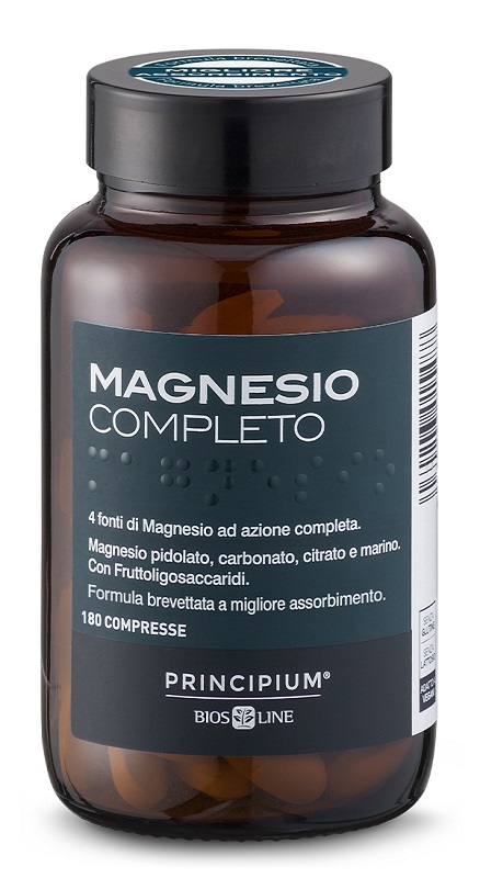 PRINCIPIUM MAGNESIO COMPLETO 180 COMPRESSE BIOS LINE SpA