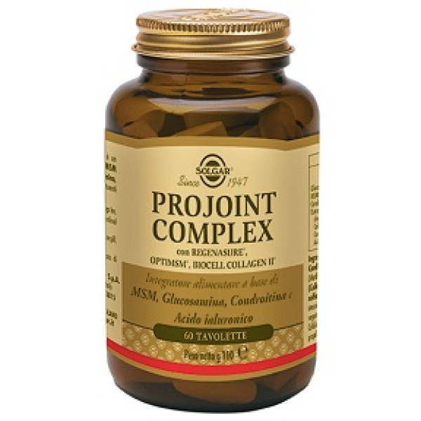 PROJOINT COMPLEX 60 TAVOLETTE SOLGAR IT. MULTINUTRIENT SpA