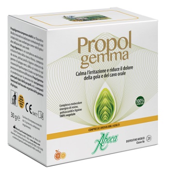 PROPOLGEMMA 20 COMPRESSE OROSOLUBILI ADULTI 1,50 G ABOCA SpA SOCIETA' AGRICOLA