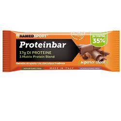 PROTEINBAR SUPERIOR CHOCOLATE 50 G NAMEDSPORT Srl