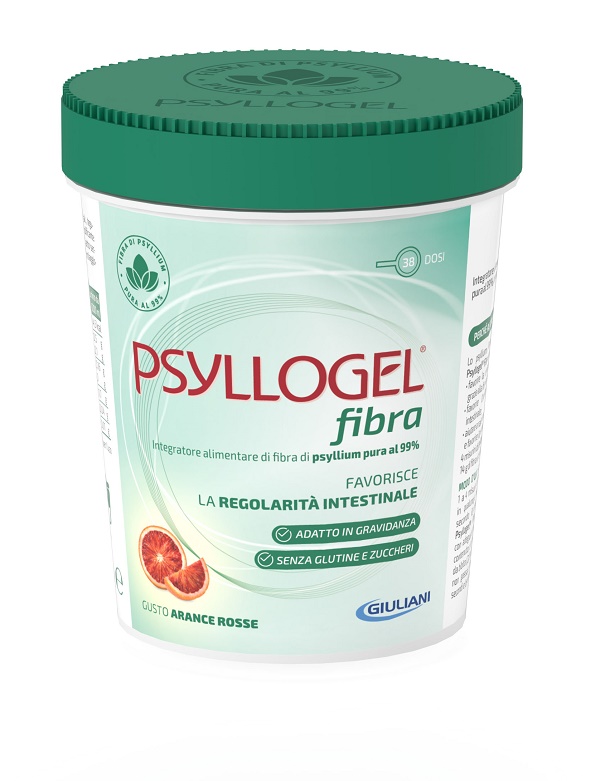 PSYLLOGEL FIBRA ARANCE ROSSE VASO 170 G GIULIANI SpA