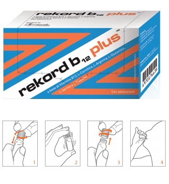 REKORD B12 PLUS 10 FLACONCINI 10 ML ALFASIGMA SpA
