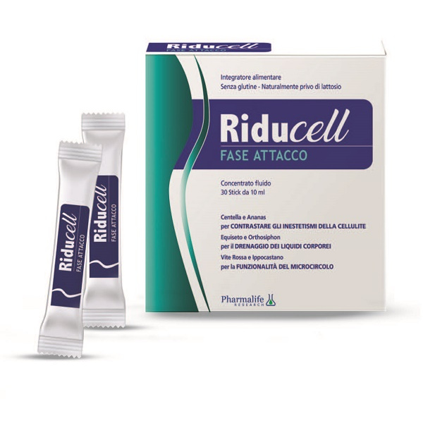 RIDUCELL FASE ATTACCO 30 STICK DA 10 ML PHARMALIFE RESEARCH Srl