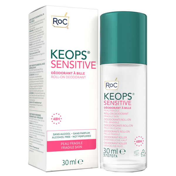 KEOPS DEODORANTE ROLL-ON 48H SENSITIVE 30 ML ROC OPCO LLC
