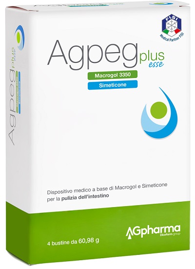 AGPEG PLUS ESSE 4 BUSTE OROSOLUBILI DA 60,98 G DICOFARM SpA