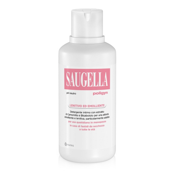 SAUGELLA POLIGYN 50+ DETERGENTE INTIMO LENITIVO ED EMOLLIENTE 500 ML MEDA PHARMA SpA