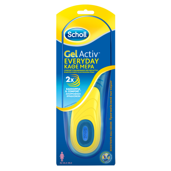 SCHOLL GEL ACTIV EVERYDAY DONNA SCHOLL'S WELLNESS COMPANY Srl