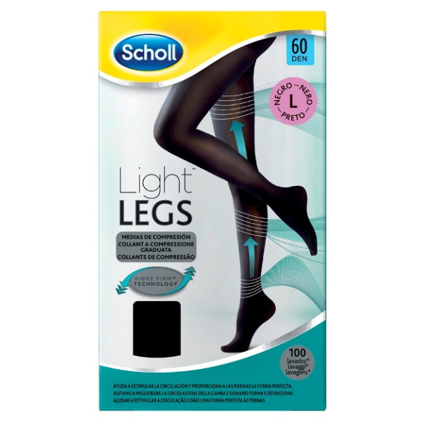 SCHOLL LIGHTLEGS 20 DENARI TAGLIA L COLORE NERO 1 PAIO DR.SCHOLL'S (H.F.S. IT. SpA)