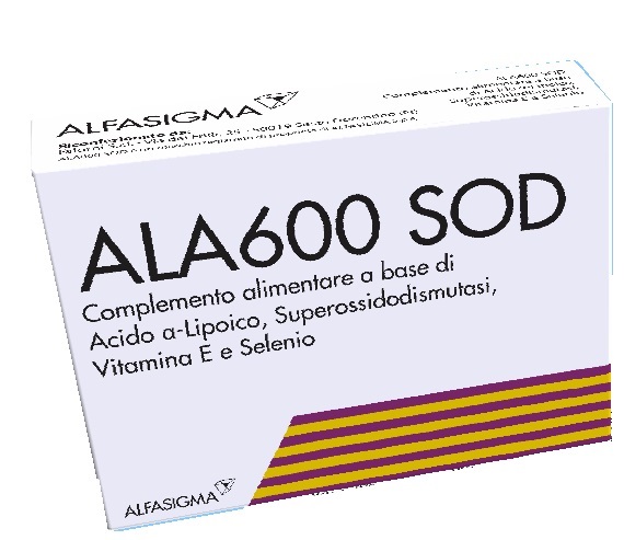 ALA600 SOD 20 COMPRESSE ALFASIGMA SpA