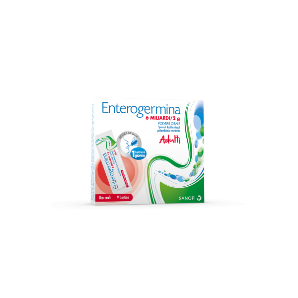 ENTEROGERMINA*OS 9BS 6MLD/2G OPELLA HEALTHCARE ITALY Srl