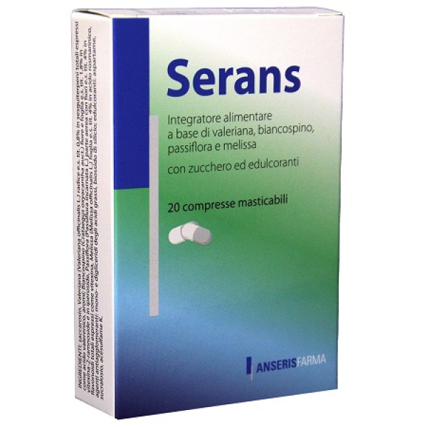 SERANS DISTENSIVO 20 COMPRESSE ANSERIS FARMA Srl