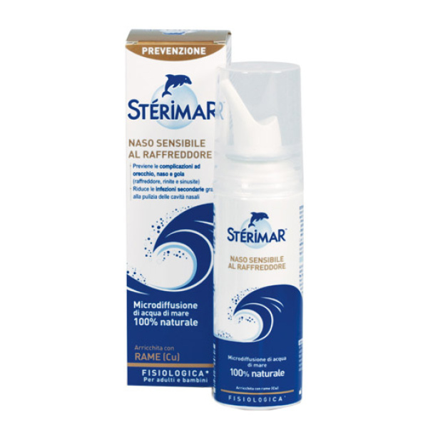 STERIMAR NASO SENSIBILE AL RAFFREDDORE ACQUA DI MARE SPRAY 100 ML LABORATORI BALDACCI SpA