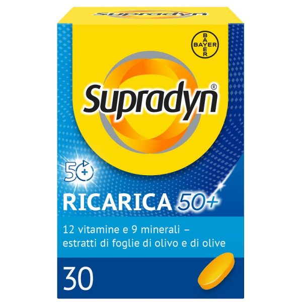 SUPRADYN RICARICA 50+ 30 COMPRESSE BAYER SpA