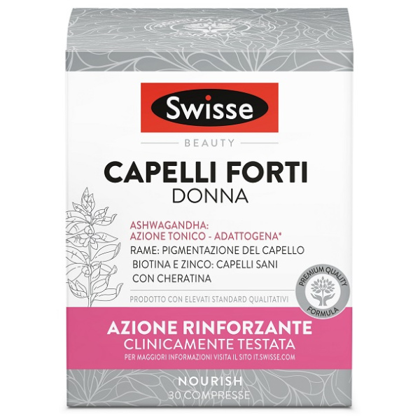 SWISSE CAPELLI FORTI DONNA 30 COMPRESSE HEALTH AND HAPPINESS (H&H) IT.