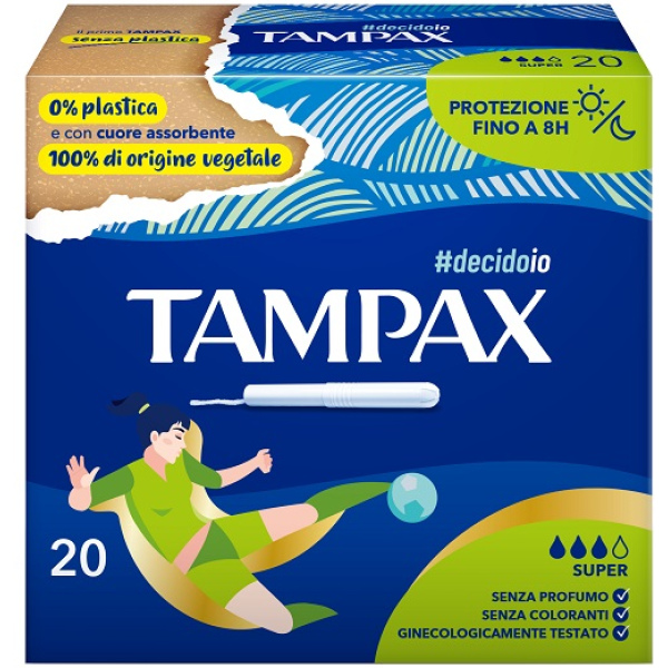 TAMPAX BLUE BOX SUPER 20 PEZZI FATER SpA