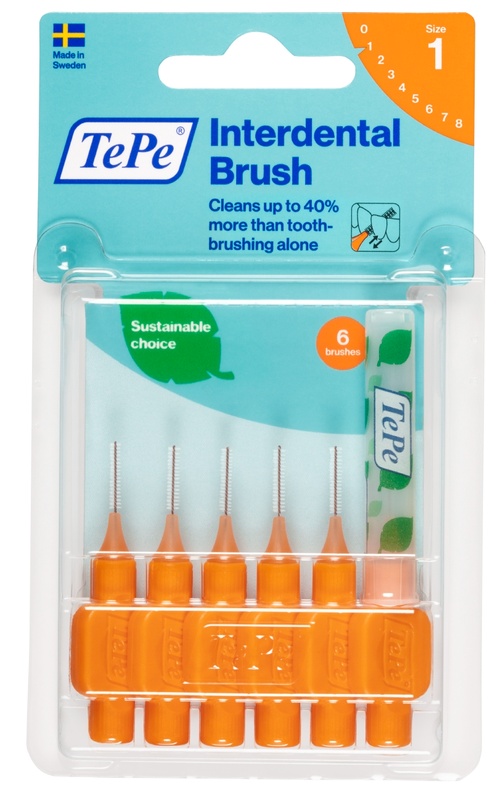 SCOVOLINO ARANCIONE 0,45 MM 6 PEZZI TEPE PRODOTTI IG.ORALE Srl