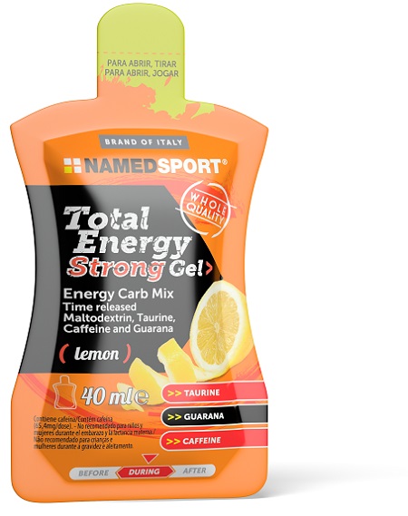 TOTAL ENERGY STRONG LEMON GEL 40 ML NAMEDSPORT Srl