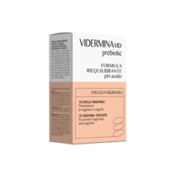 VIDERMINA PREBIOTIC OVULI VAGINALI 10 PEZZI IST.GANASSINI SpA