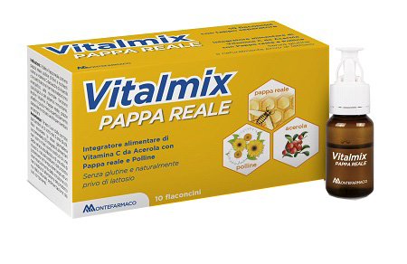 VITALMIX PAPPA REALE 10 FLACONI DA 10 ML MONTEFARMACO OTC SpA