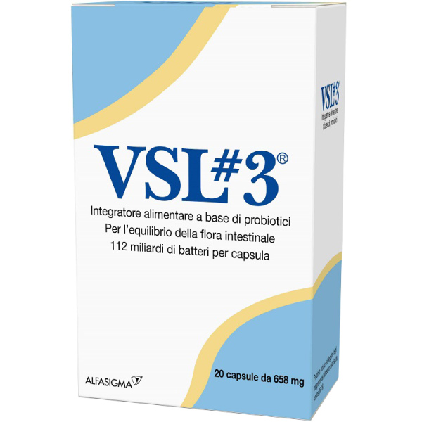 VSL 3 20 CAPSULE ACTIAL FARMACEUTICA Srl