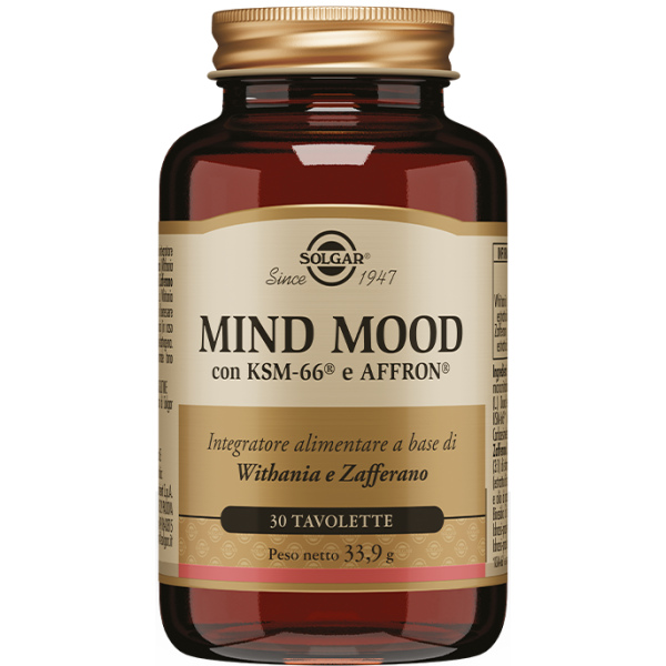 MIND MOOD 30 TAVOLETTE SOLGAR IT. MULTINUTRIENT SpA