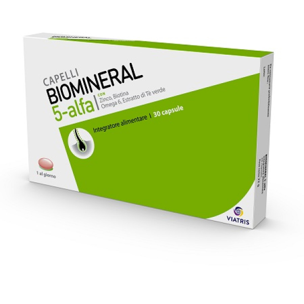 BIOMINERAL 5 ALFA 30 CAPSULE MEDA PHARMA SpA