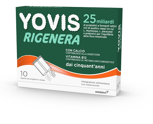 YOVIS RIGENERA 50+ 10 BUSTINE ALFASIGMA SpA