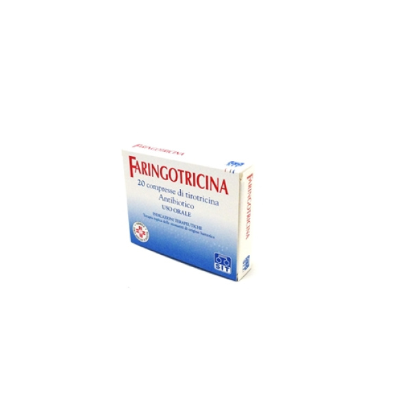 FARINGOTRICINA*20CPR ORO 2,5MG SIT LABORATORIO FARMAC. Srl
