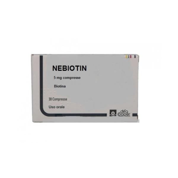 NEBIOTIN*30CPR 5MG DIFA COOPER SpA
