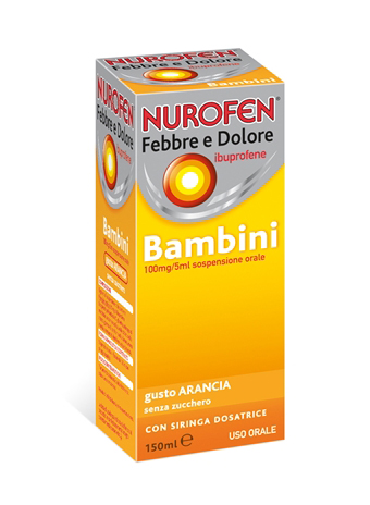 NUROFEN FEBBRE D*BB100MG/5ML A RECKITT BENCKISER H.(IT.) SpA