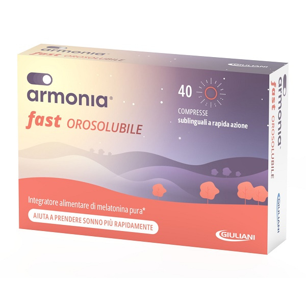 ARMONIA FAST OROSOLUBILE 40 COMPRESSE GIULIANI SpA