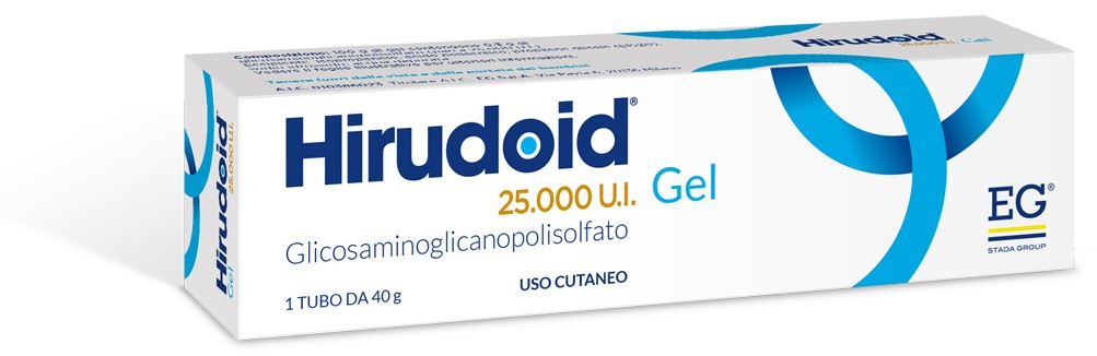 HIRUDOID 25000UI*GEL 40G EG SpA