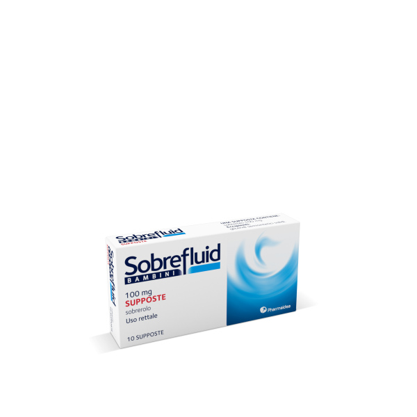 SOBREFLUID*BB 10SUPP 100MG PHARMAIDEA Srl