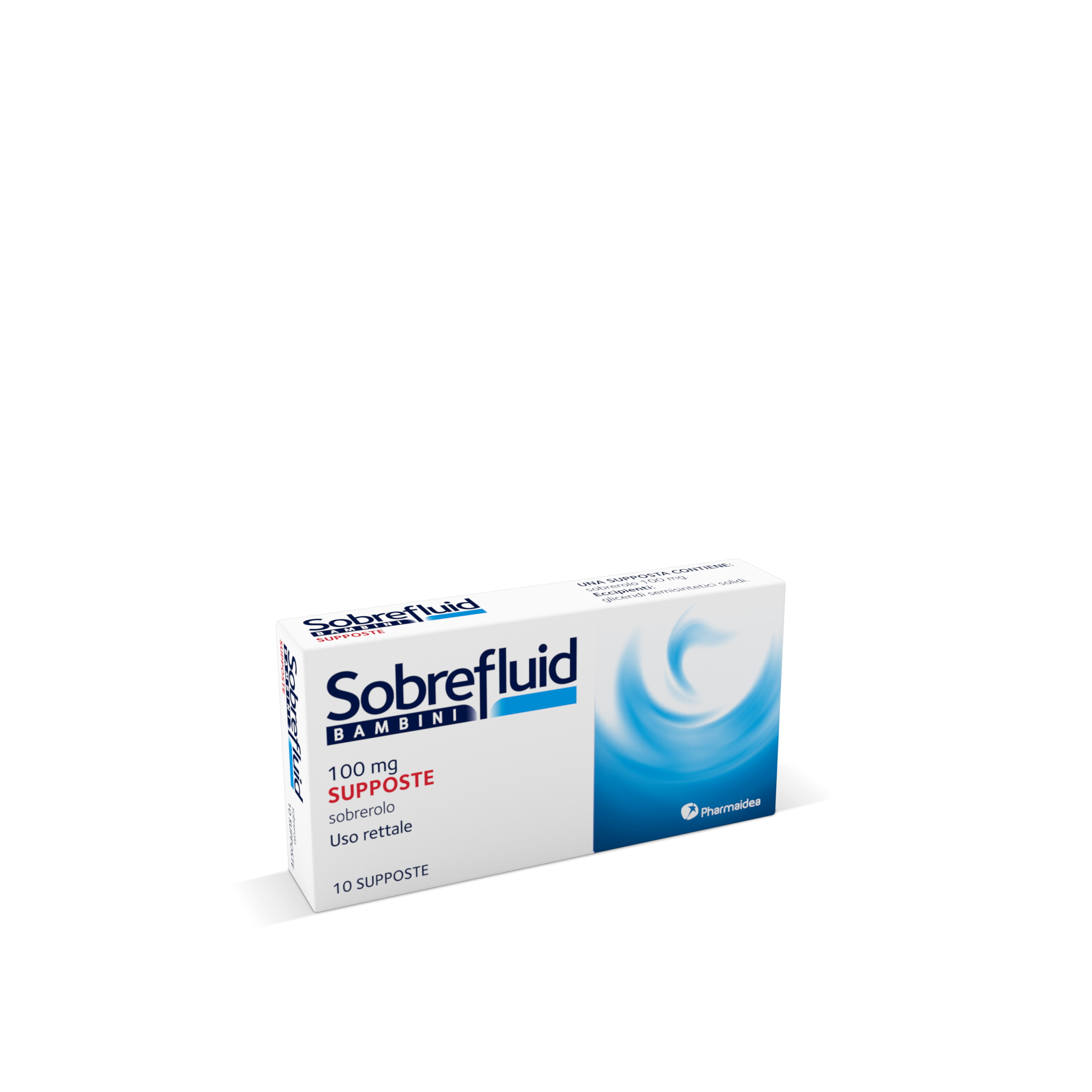 SOBREFLUID*BB 10SUPP 100MG PHARMAIDEA Srl