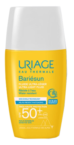 EAU THERMALE BARIESUN FLUIDO ULTRA LEGGERO SPF50+ 30 ML URIAGE LABORATOIRES DERMATOLOG