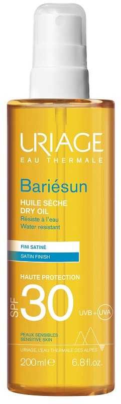 EAU THERMALE BARIESUN SPF30 HUILE SECHE SUBLIMATRICE 200 ML URIAGE LABORATOIRES DERMATOLOG