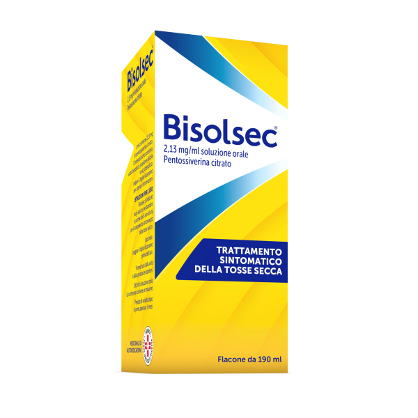 BISOLSEC*OS FL 190ML 2,13MG/ML OPELLA HEALTHCARE ITALY Srl