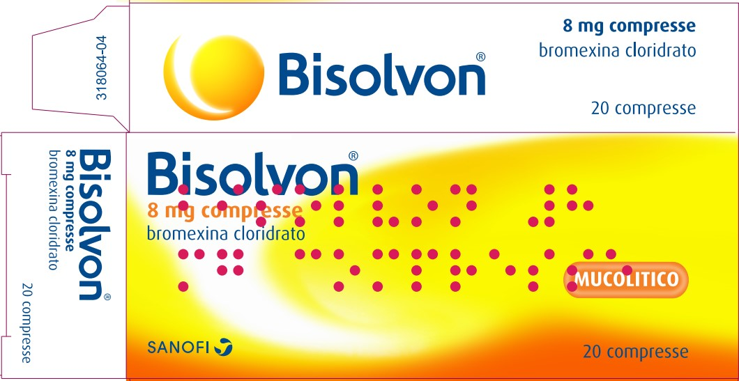 BISOLVON*20CPR 8MG OPELLA HEALTHCARE ITALY Srl