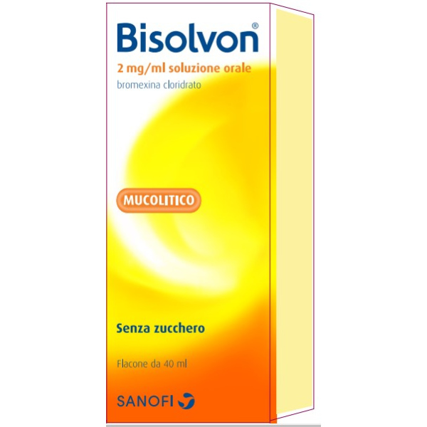 BISOLVON*OS SOL FL 40ML 2MG/ML OPELLA HEALTHCARE ITALY Srl
