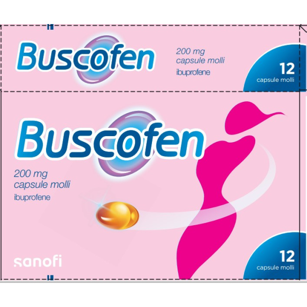 BUSCOFEN*12CPS MOLLI 200MG OPELLA HEALTHCARE ITALY Srl