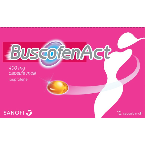 BUSCOFENACT*12CPS MOLLI 400MG OPELLA HEALTHCARE ITALY Srl