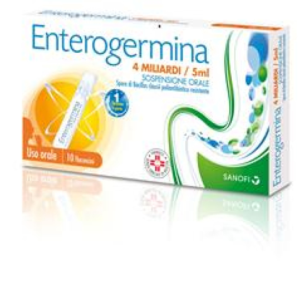 ENTEROGERMINA*OS 10FL 4MLD 5ML OPELLA HEALTHCARE ITALY Srl