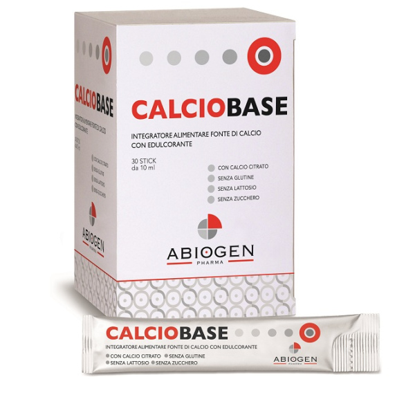 CALCIOBASE 30 STICK DA 10 ML ABIOGEN PHARMA SpA